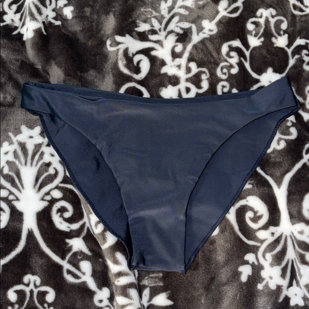 Dark Gray Bikini Bottoms
